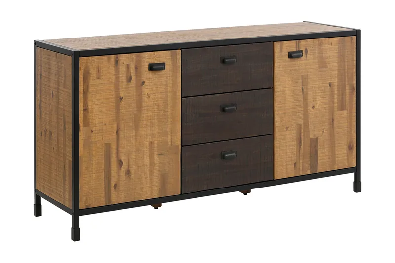 Mantas Skjenk 150 cm - Flerfarget/Akasie/Metall - Oppbevaring - Oppbevaringsmøbler - Sideboard & skjenker