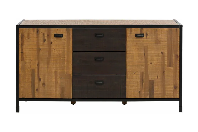 Mantas Skjenk 150 cm - Flerfarget/Akasie/Metall - Oppbevaring - Oppbevaringsmøbler - Sideboard & skjenker
