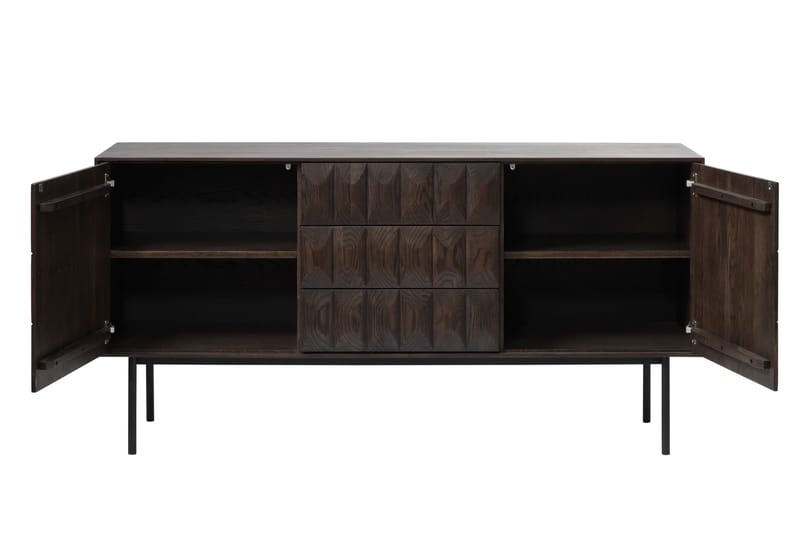 Merciat Sideboard 3 delar 160 cm - Brun - Oppbevaring - Oppbevaringsmøbler - Sideboard & skjenker