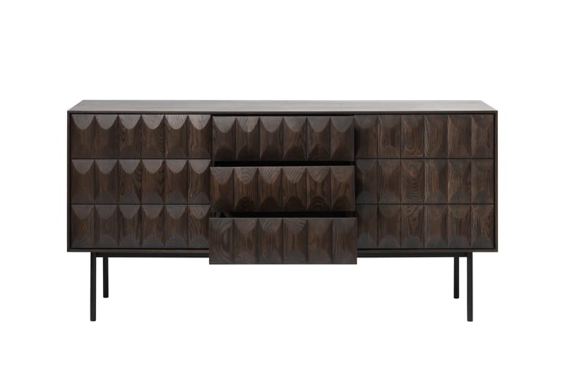 Merciat Sideboard 3 delar 160 cm - Brun - Oppbevaring - Oppbevaringsmøbler - Sideboard & skjenker