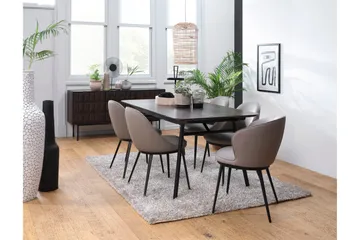 Merciat Sideboard 3 delar 160 cm - Brun - Oppbevaring - Oppbevaringsmøbler - Sideboard & skjenker