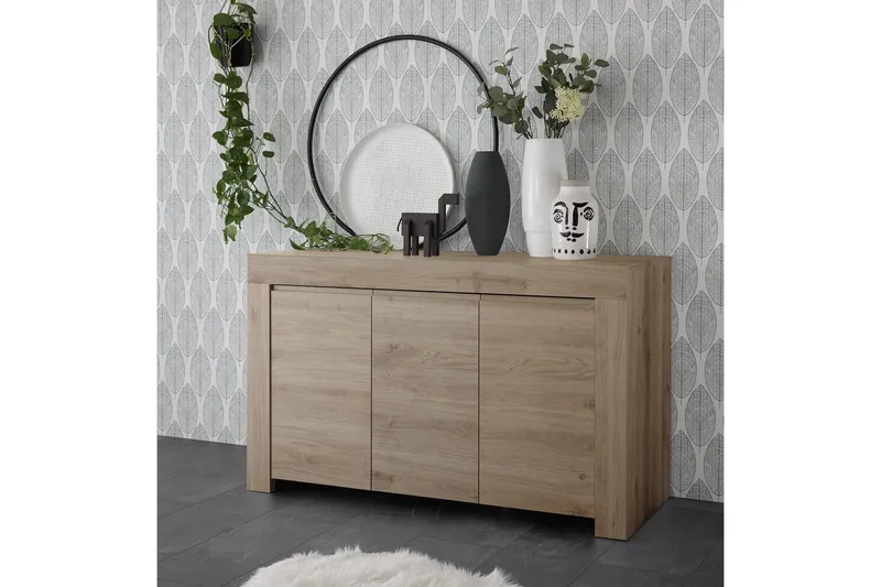 Midas Skjenk 138 cm - Brun - Oppbevaring - Oppbevaringsmøbler - Sideboard & skjenker