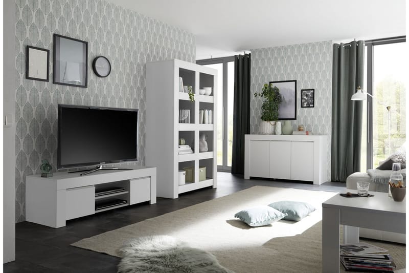 Midas Skjenk 138 cm - Hvit - Oppbevaring - Oppbevaringsmøbler - Sideboard & skjenker