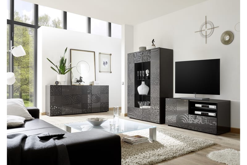 Mironne Sideboard 181 cm - Grå - Oppbevaring - Oppbevaringsmøbler - Sideboard & skjenker