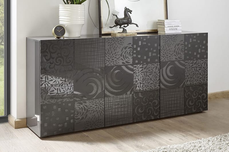 Mironne Sideboard 181 cm - Grå - Oppbevaring - Oppbevaringsmøbler - Sideboard & skjenker