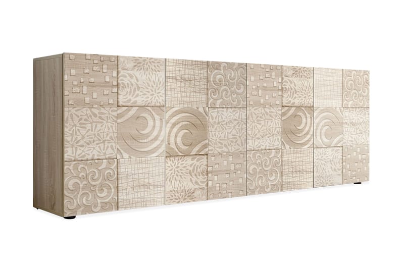 Mironne Sideboard 241 cm - Brun - Oppbevaring - Oppbevaringsmøbler - Sideboard & skjenker