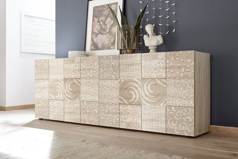 Mironne Sideboard 241 cm - Brun - Oppbevaring - Oppbevaringsmøbler - Sideboard & skjenker