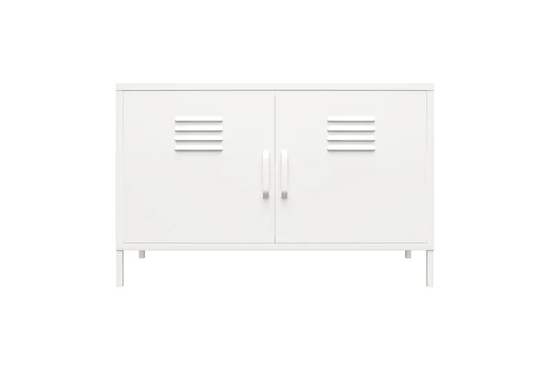 Mission District Skjenk 100x40 cm Hvit - Dorel Home - Oppbevaring - Oppbevaringsmøbler - Sideboard & skjenker
