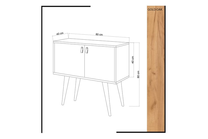 Mod Design Sidebord - Oppbevaring - Oppbevaringsmøbler - Sideboard & skjenker