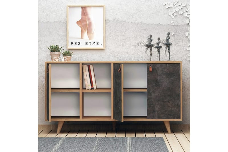 Mod Design Skjenk Lærbeslag - Oppbevaring - Oppbevaringsmøbler - Sideboard & skjenker