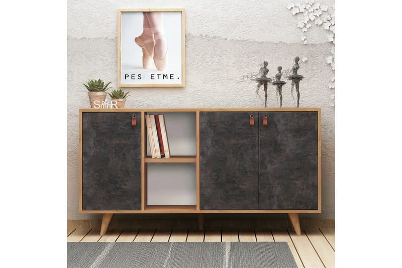 Mod Design Skjenk Lærbeslag - Oppbevaring - Oppbevaringsmøbler - Sideboard & skjenker
