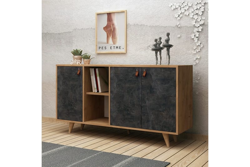 Mod Design Skjenk Lærbeslag - Oppbevaring - Oppbevaringsmøbler - Sideboard & skjenker