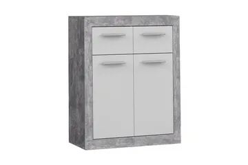 Mohaned Rektangulær Skjenk 34x83 cm i Tre - Hvit - Oppbevaring - Oppbevaringsmøbler - Sideboard & skjenker