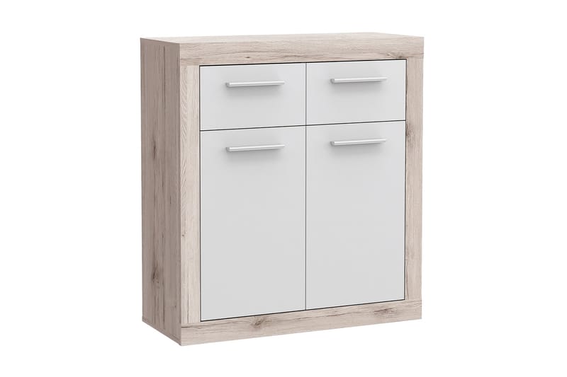 Mohaned Skjenk 34x83 cm - Brun / Hvit - Oppbevaring - Oppbevaringsmøbler - Sideboard & skjenker