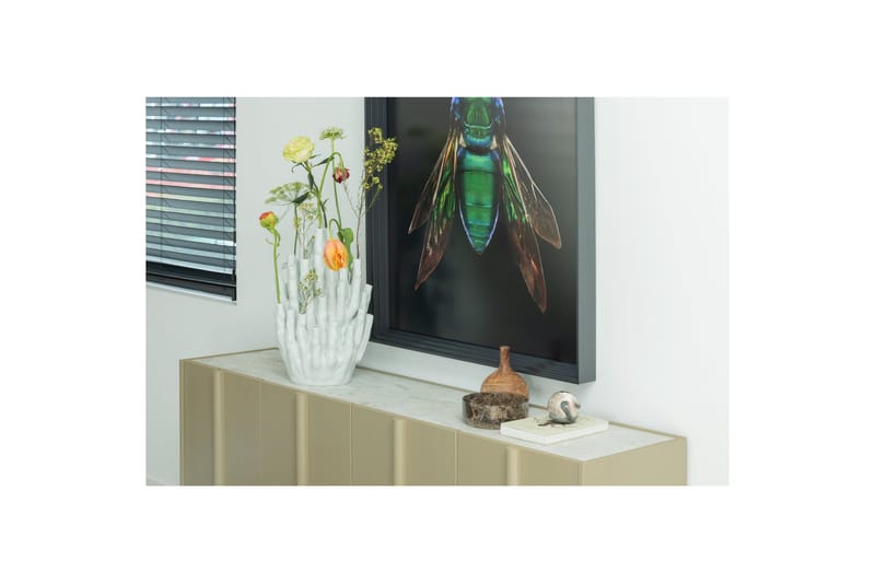 Morya Skjenk 197 cm - Grå - Hus & oppussing - Kjøkken & bad - Kjøkken & vaskerom - Benkeplate & kjøkkenbenk