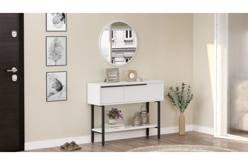 Muttun Skjenk 100 cm, Hvit