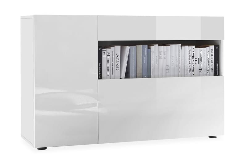 Nicery Sideboard 130 cm - Hvit - Oppbevaring - Oppbevaringsmøbler - Sideboard & skjenker
