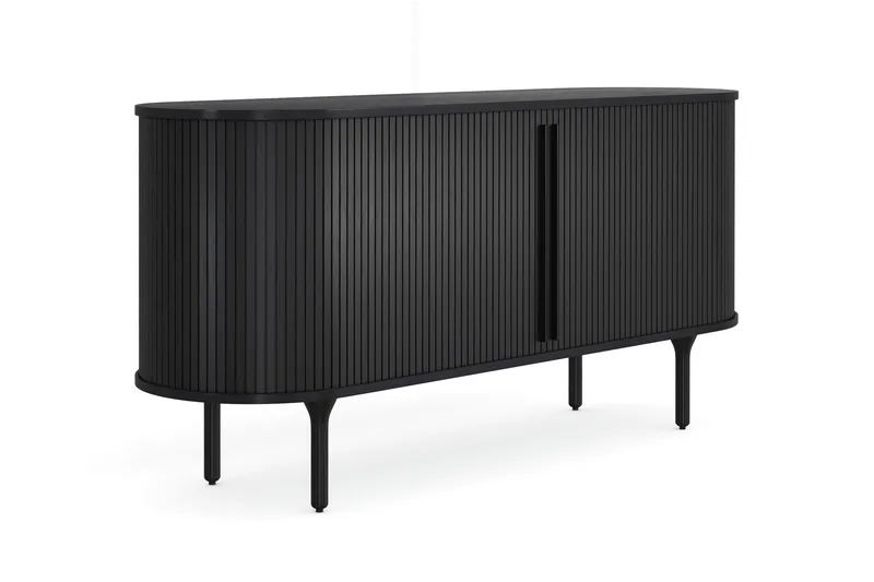 Noira Sideboard 150x45 cm Eik, Svart