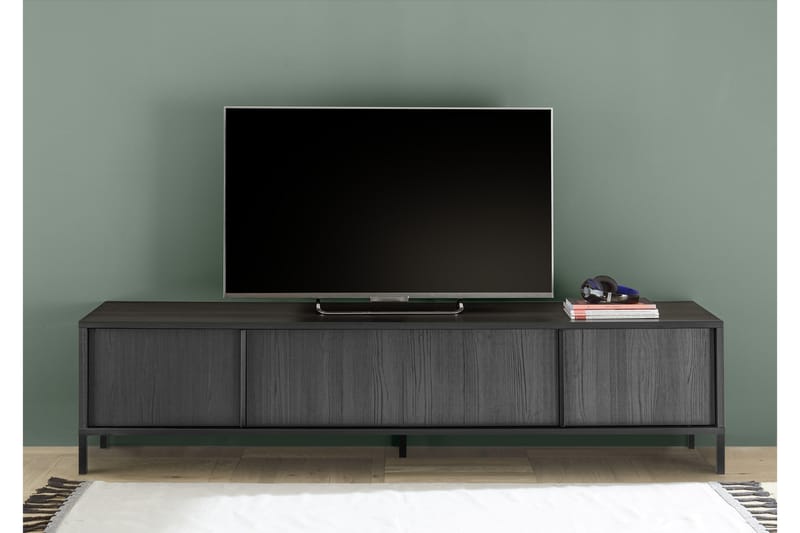 Parona Skjenk 206x40 cm - Svart - Oppbevaring - Oppbevaringsmøbler - Sideboard & skjenker
