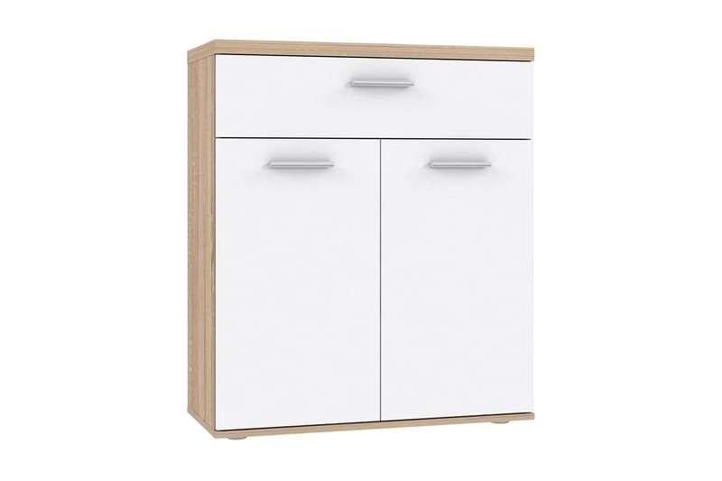 Priesmeyer Skjenk 80x93 cm - Brun / Hvit - Oppbevaring - Oppbevaringsmøbler - Sideboard & skjenker