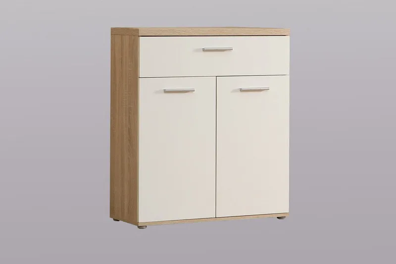Priesmeyer Skjenk 80x93 cm - Brun / Hvit - Oppbevaring - Oppbevaringsmøbler - Sideboard & skjenker