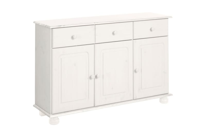Remiel Sjenk 118 cm - Hvit - Oppbevaring - Oppbevaringsmøbler - Sideboard & skjenker