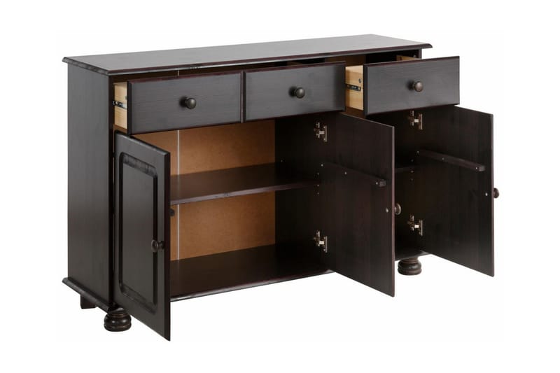 Remiel Sjenk 118 cm - Svart - Oppbevaring - Oppbevaringsmøbler - Sideboard & skjenker
