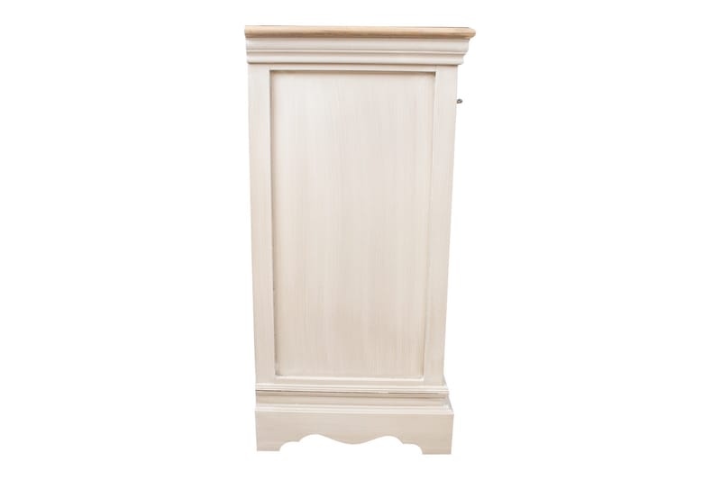 Samira Skjenk 85 cm i Mørkt Tre - Offwhite - Oppbevaring - Oppbevaringsmøbler - Sideboard & skjenker