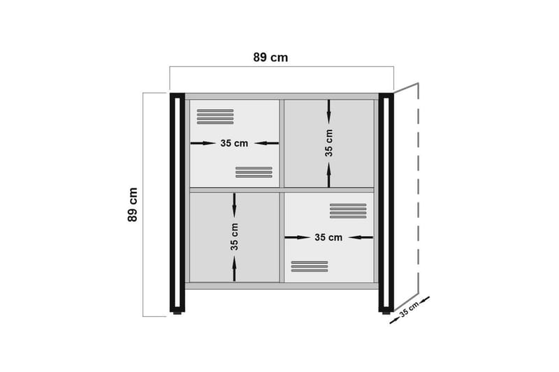 Sapphira Avlastningsbord - Oppbevaring - Oppbevaringsmøbler - Sideboard & skjenker