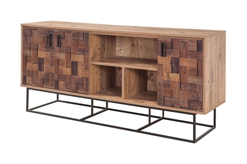 Sapphira Skjenk Flettet - Mørkebrun - Oppbevaring - Oppbevaringsmøbler - Sideboard & skjenker