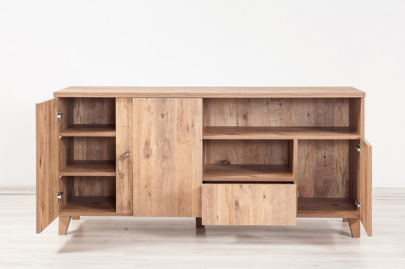 Sapphira Skjenk - Lysebrun - Oppbevaring - Oppbevaringsmøbler - Sideboard & skjenker
