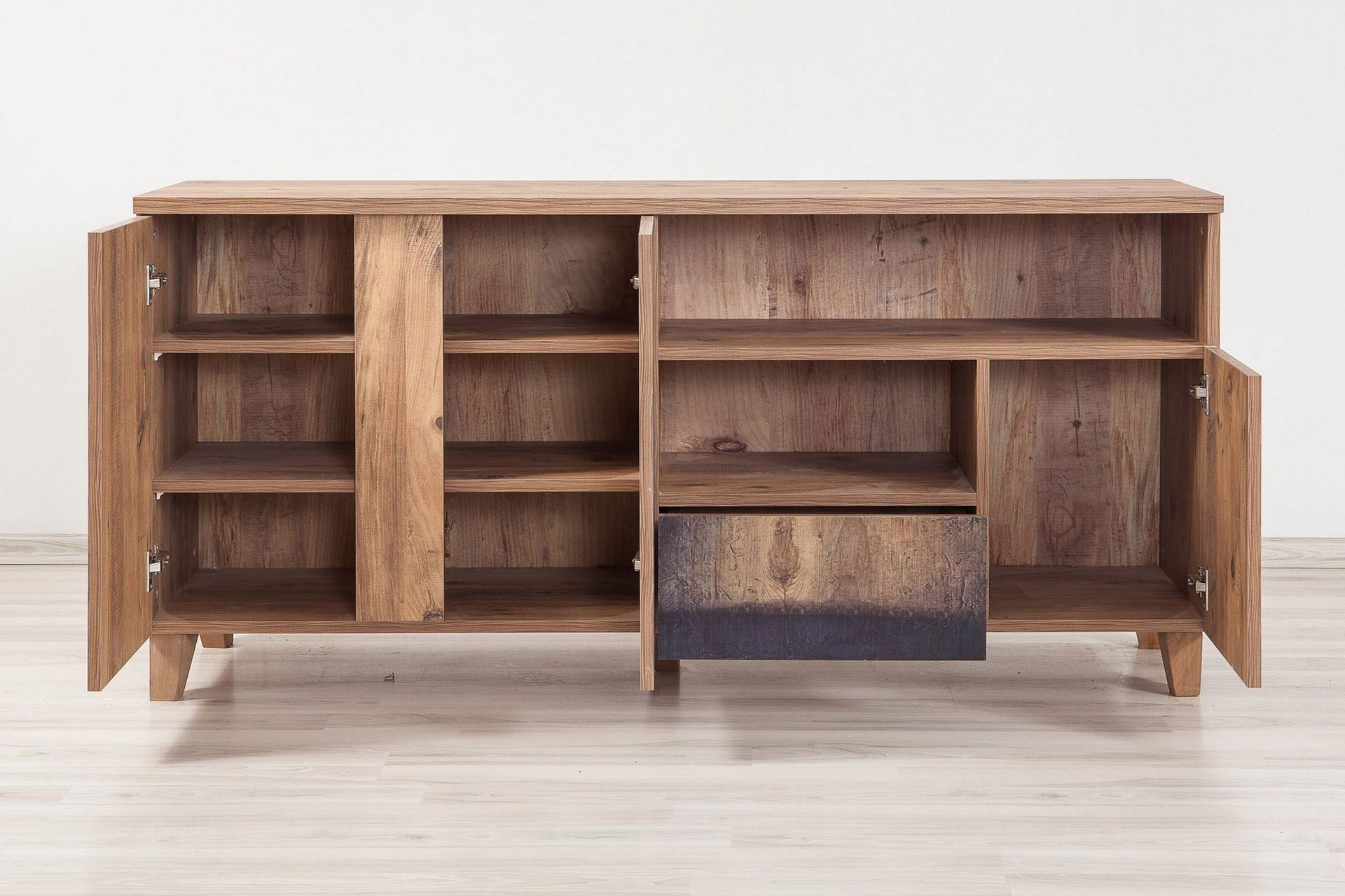 Sapphira Skjenk Tresilhuett - Brun/Grå - Oppbevaring - Oppbevaringsmøbler - Sideboard & skjenker