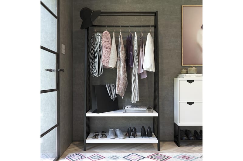 Shqipe Sideboard - Hvit - Oppbevaring - Oppbevaringsmøbler - Sideboard & skjenker