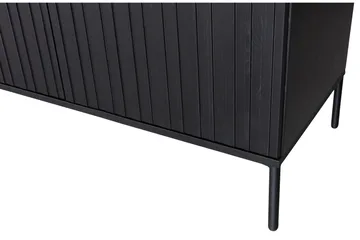 Sideboard og skjenk Hemlinge skjenk 44x200 cm Svart - Oppbevaring - Oppbevaringsmøbler - Sideboard & skjenker