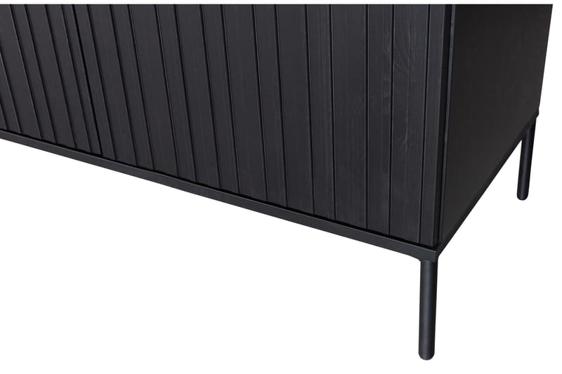 Sideboard og skjenk Hemlinge skjenk 44x200 cm Svart - Oppbevaring - Oppbevaringsmøbler - Sideboard & skjenker