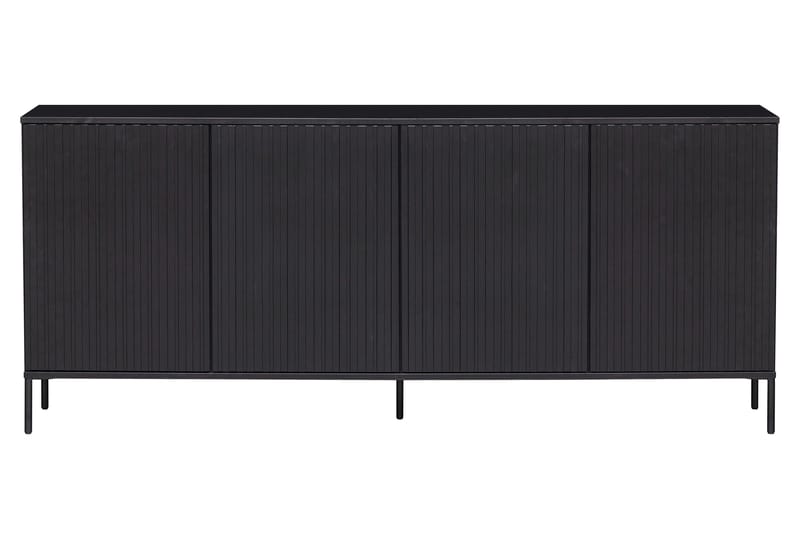 Sideboard og skjenk Hemlinge skjenk 44x200 cm Svart - Oppbevaring - Oppbevaringsmøbler - Sideboard & skjenker