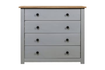 Sideskap grå 80x40x73 cm furu Panama Range - Grå - Oppbevaring - Oppbevaringsmøbler - Sideboard & skjenker