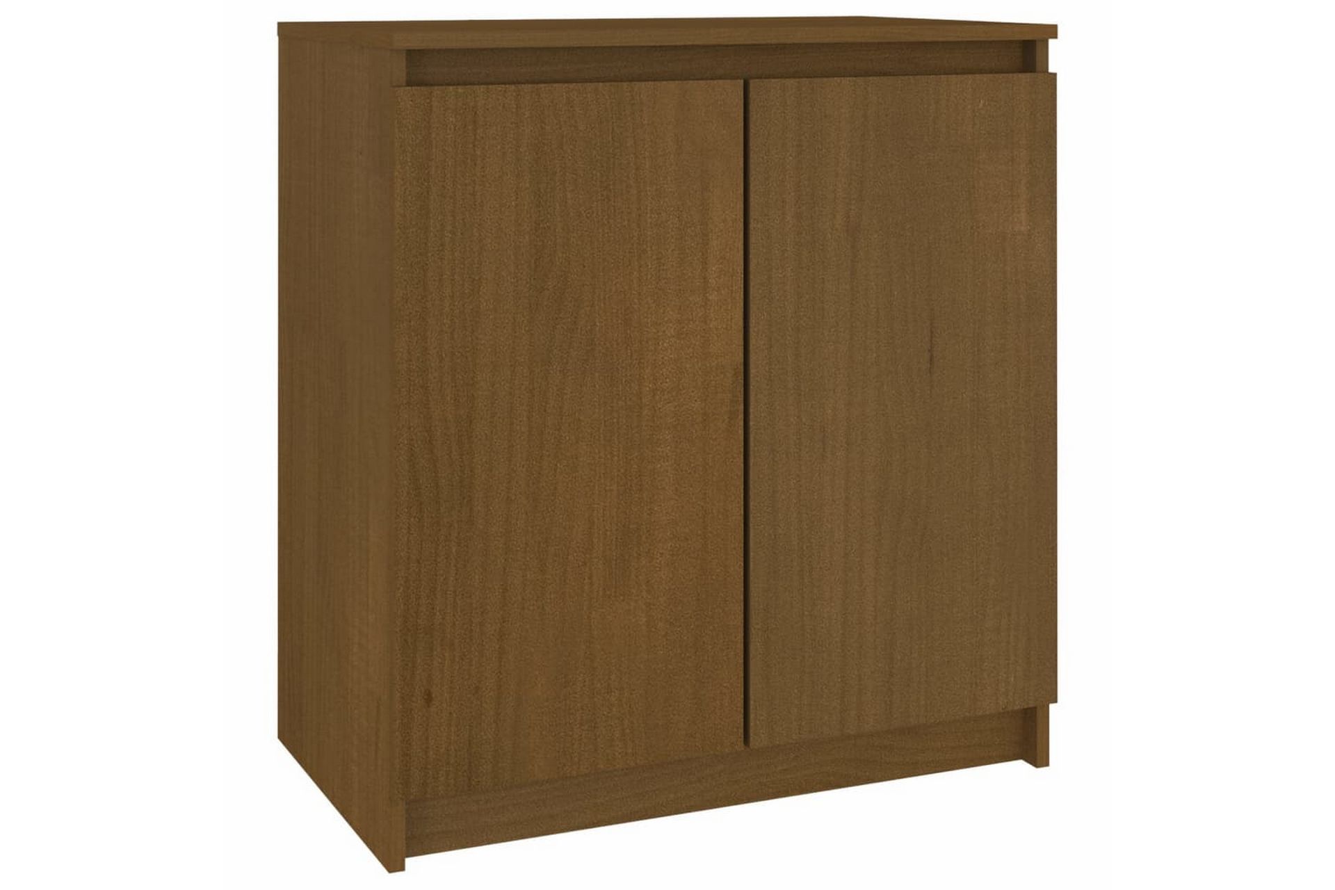 Sideskap honningbrun 60x36x65 cm heltre furu - Brun - Oppbevaring - Oppbevaringsmøbler - Sideboard & skjenker