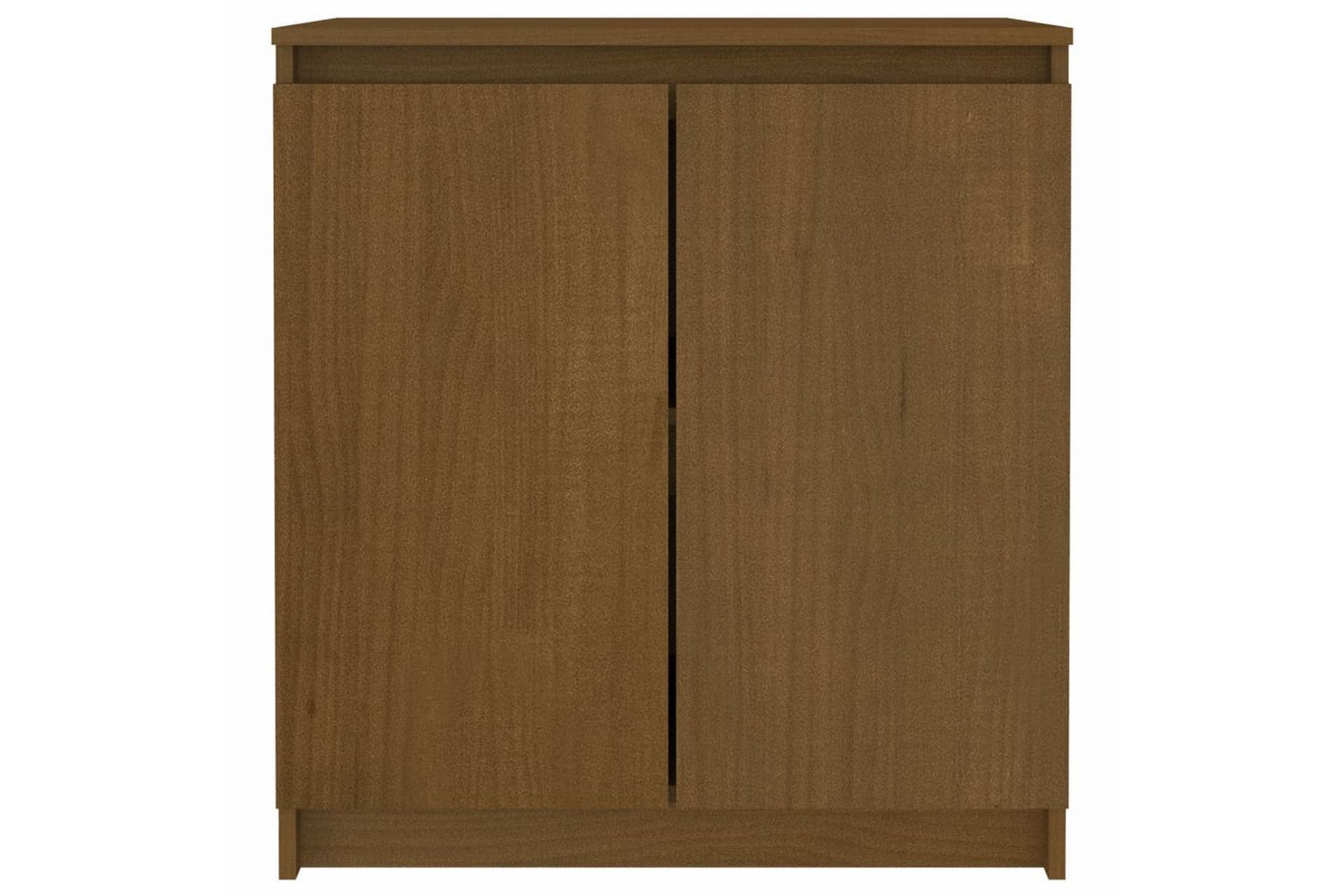 Sideskap honningbrun 60x36x65 cm heltre furu - Brun - Oppbevaring - Oppbevaringsmøbler - Sideboard & skjenker