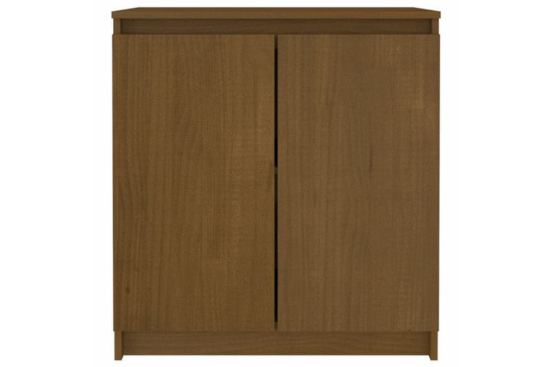 Sideskap honningbrun 60x36x65 cm heltre furu - Brun - Oppbevaring - Oppbevaringsmøbler - Sideboard & skjenker
