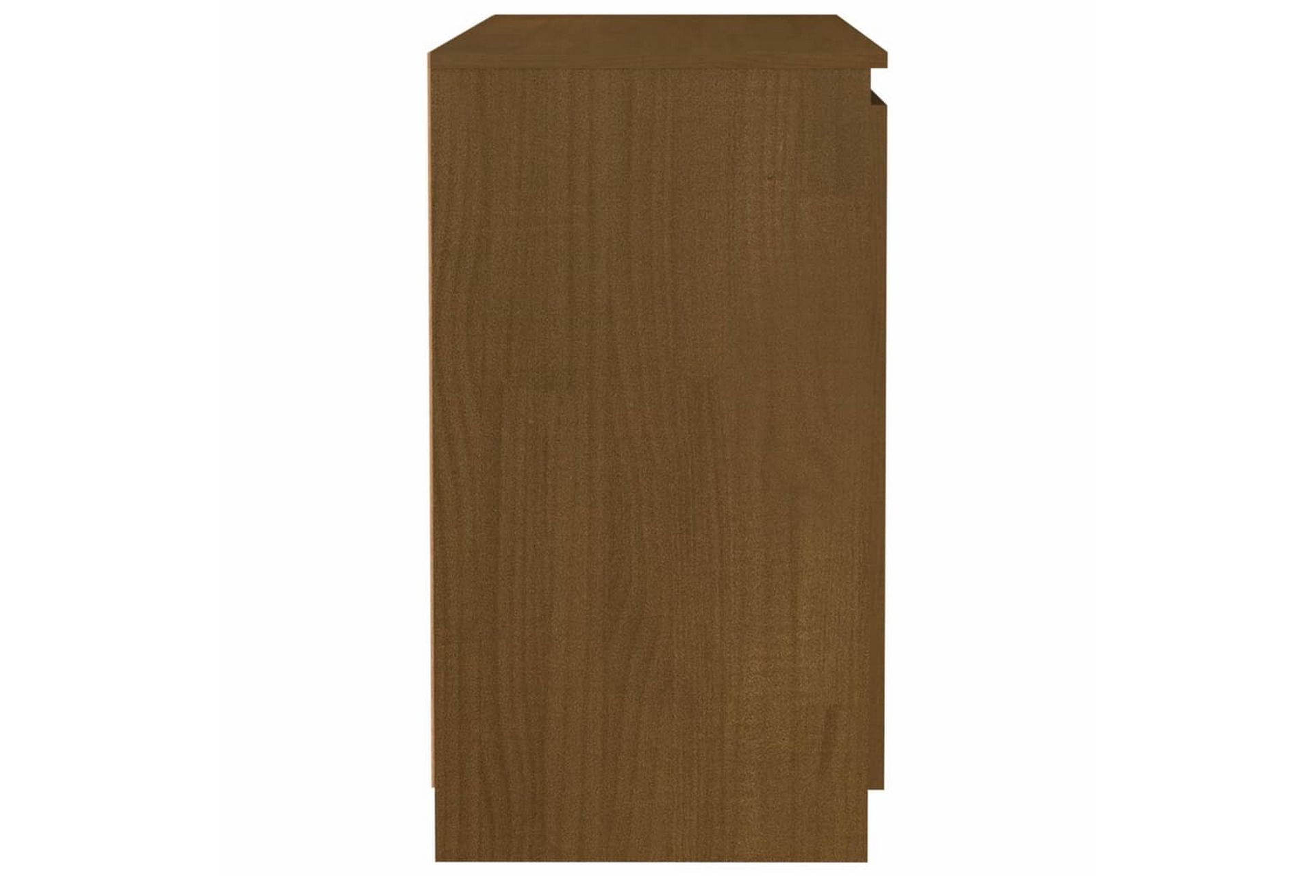 Sideskap honningbrun 60x36x65 cm heltre furu - Brun - Oppbevaring - Oppbevaringsmøbler - Sideboard & skjenker