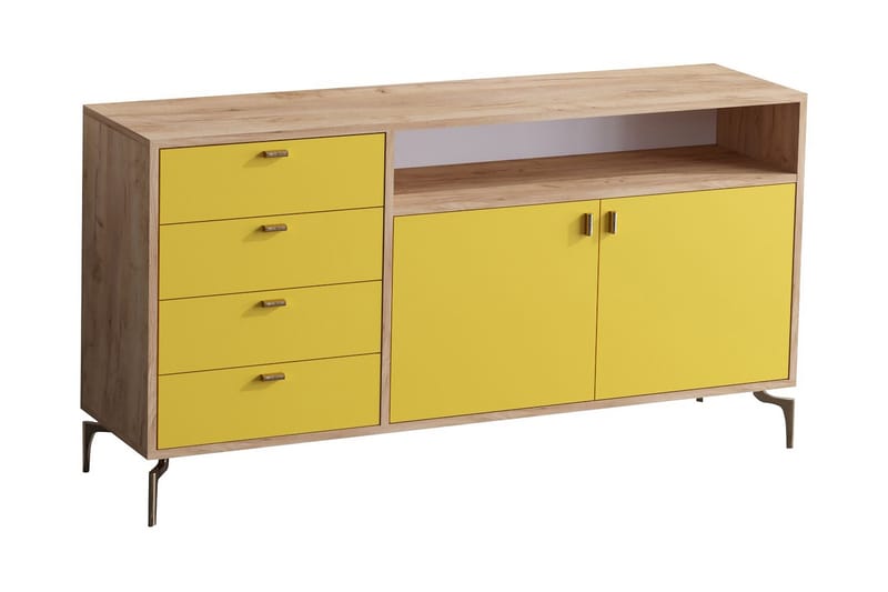 Sidobord Ek|Gul - Oppbevaring - Oppbevaringsmøbler - Sideboard & skjenker