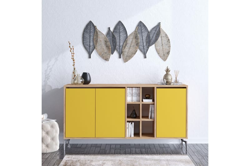 Sidobord Ek|Gul - Oppbevaring - Oppbevaringsmøbler - Sideboard & skjenker