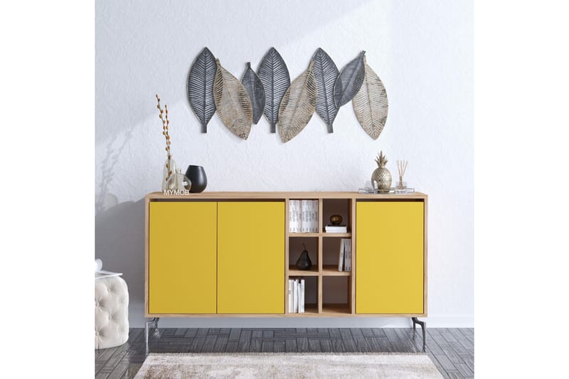 Sidobord Ek|Gul - Oppbevaring - Oppbevaringsmøbler - Sideboard & skjenker