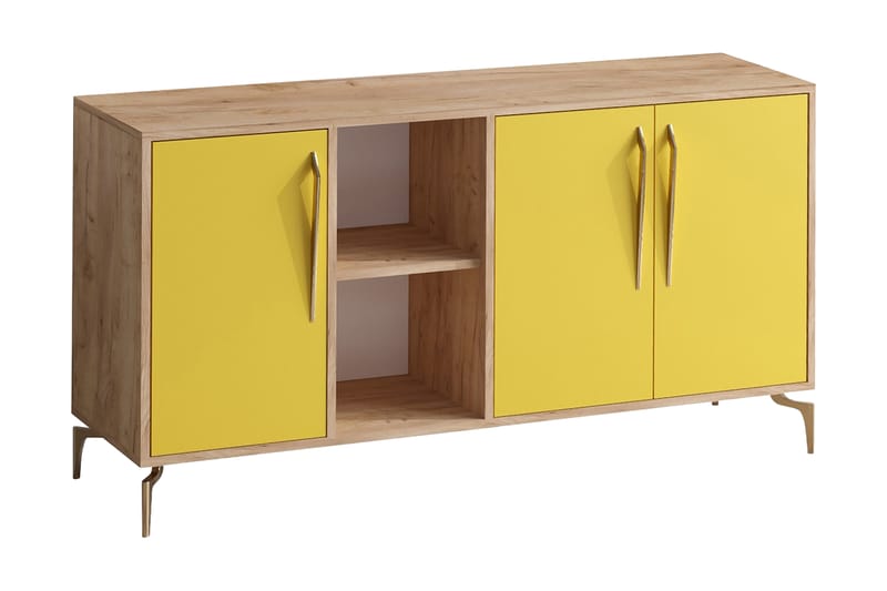Sidobord Ek|Gul - Oppbevaring - Oppbevaringsmøbler - Sideboard & skjenker