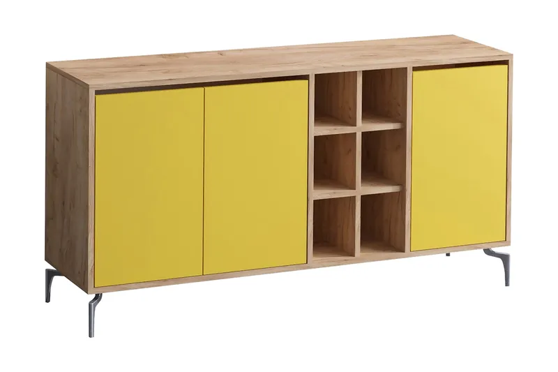 Sidobord Ek|Gul - Oppbevaring - Oppbevaringsmøbler - Sideboard & skjenker