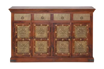 Silian Skjenk 180 cm - Akasie Brun - Oppbevaring - Oppbevaringsmøbler - Sideboard & skjenker