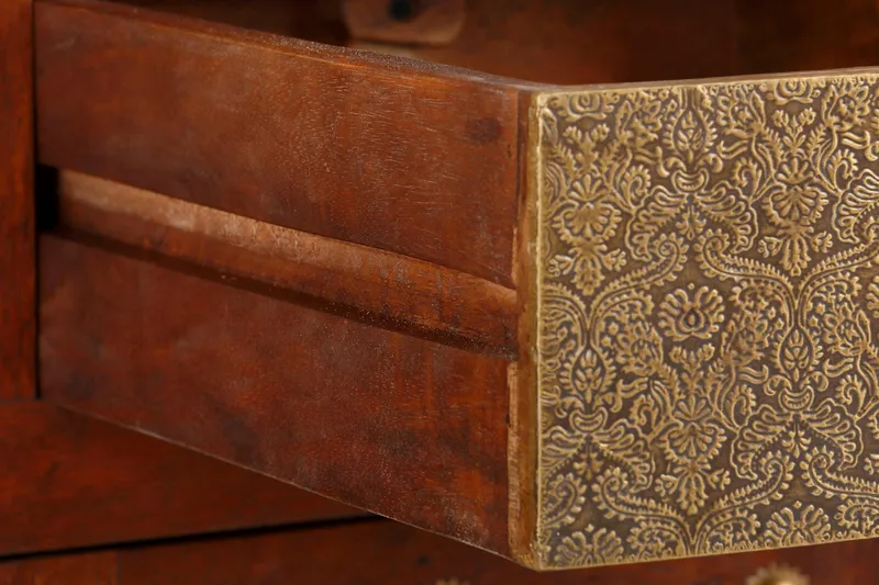 Silian Skjenk 180 cm - Akasie Brun - Oppbevaring - Oppbevaringsmøbler - Sideboard & skjenker