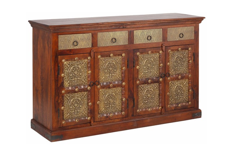 Silian Skjenk 180 cm - Akasie Brun - Oppbevaring - Oppbevaringsmøbler - Sideboard & skjenker