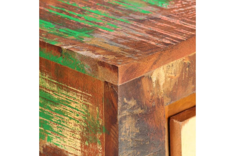 Skjenk 59x33x75 cm gjenvunnet heltre - Flerfarget - Sideboard & skjenker